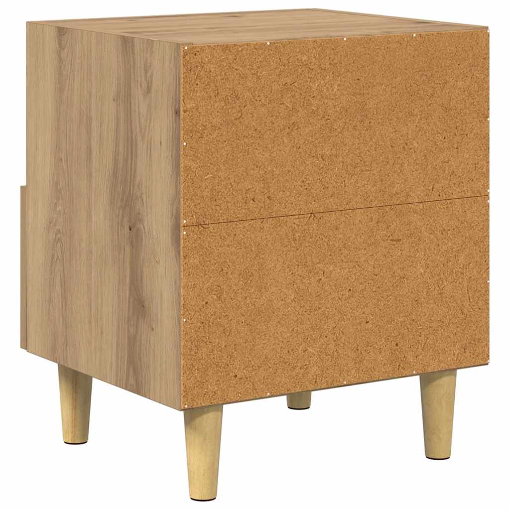 Bedside Cabinet Artisan oak 40 x 35 x 47.5 cm Engineered wood